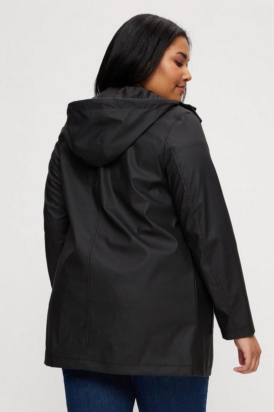 Dorothy Perkins Curve Pocket Detail Raincoat 3