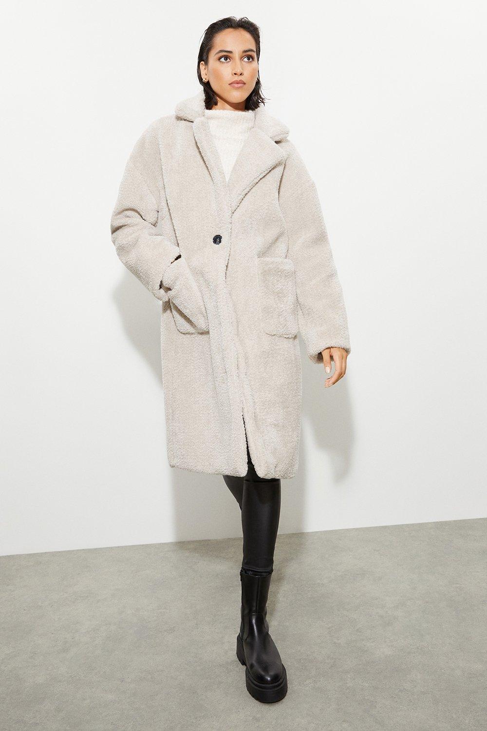 Teddy coat dorothy perkins hotsell