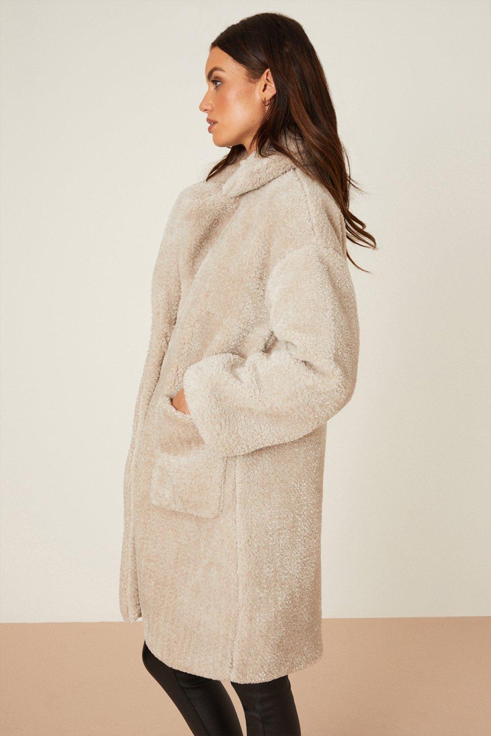 Dorothy perkins teddy on sale coat