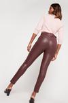 Dorothy Perkins Faux Leather Skinny Jeans thumbnail 3
