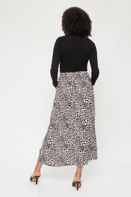 Dorothy Perkins Tall Leopard Print Skirt 3