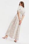 Dorothy Perkins Tall Multi Floral Satin Midi Dress thumbnail 3