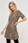 Dorothy Perkins Leopard Tiered Tunic thumbnail 1