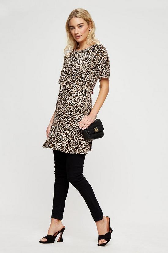 Dorothy Perkins Leopard Tiered Tunic 2