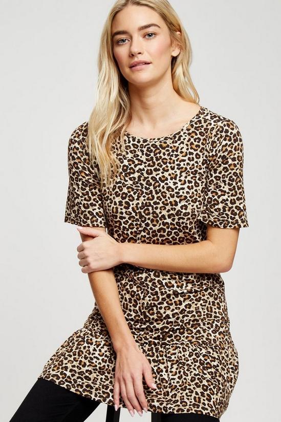 Dorothy Perkins Leopard Tiered Tunic 4
