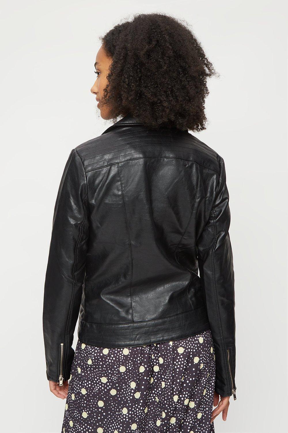 Dorothy perkins 2025 tall leather jacket