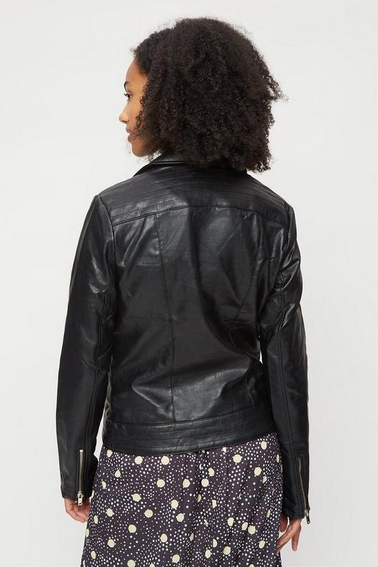 Dorothy Perkins Tall Faux Leather Biker 3