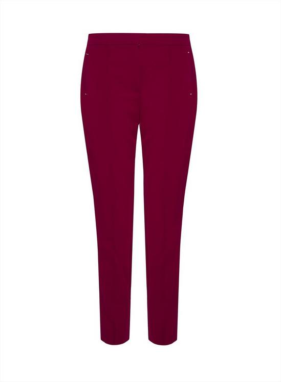 Dorothy Perkins Tall Red Tailored Trousers 1