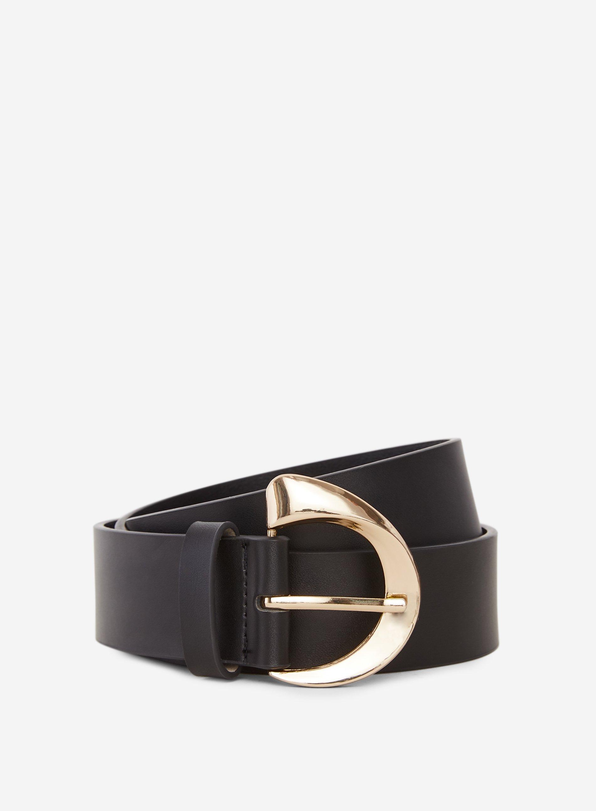 Belts | Black Leather Belt | Dorothy Perkins