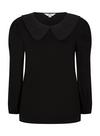 Dorothy Perkins Tall Black Embroidered Top thumbnail 2
