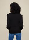 Dorothy Perkins Tall Black Embroidered Top thumbnail 4
