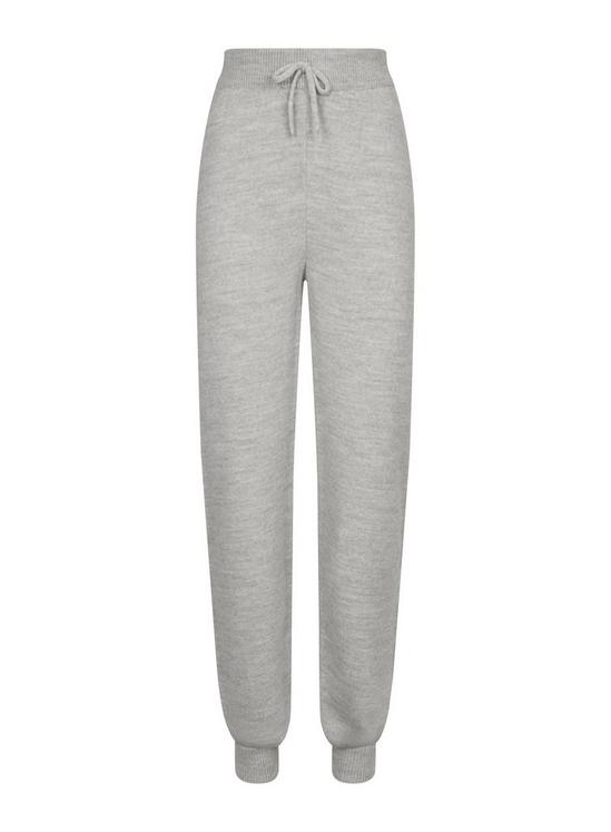 Dorothy Perkins Tall Grey Knitted Joggers 4