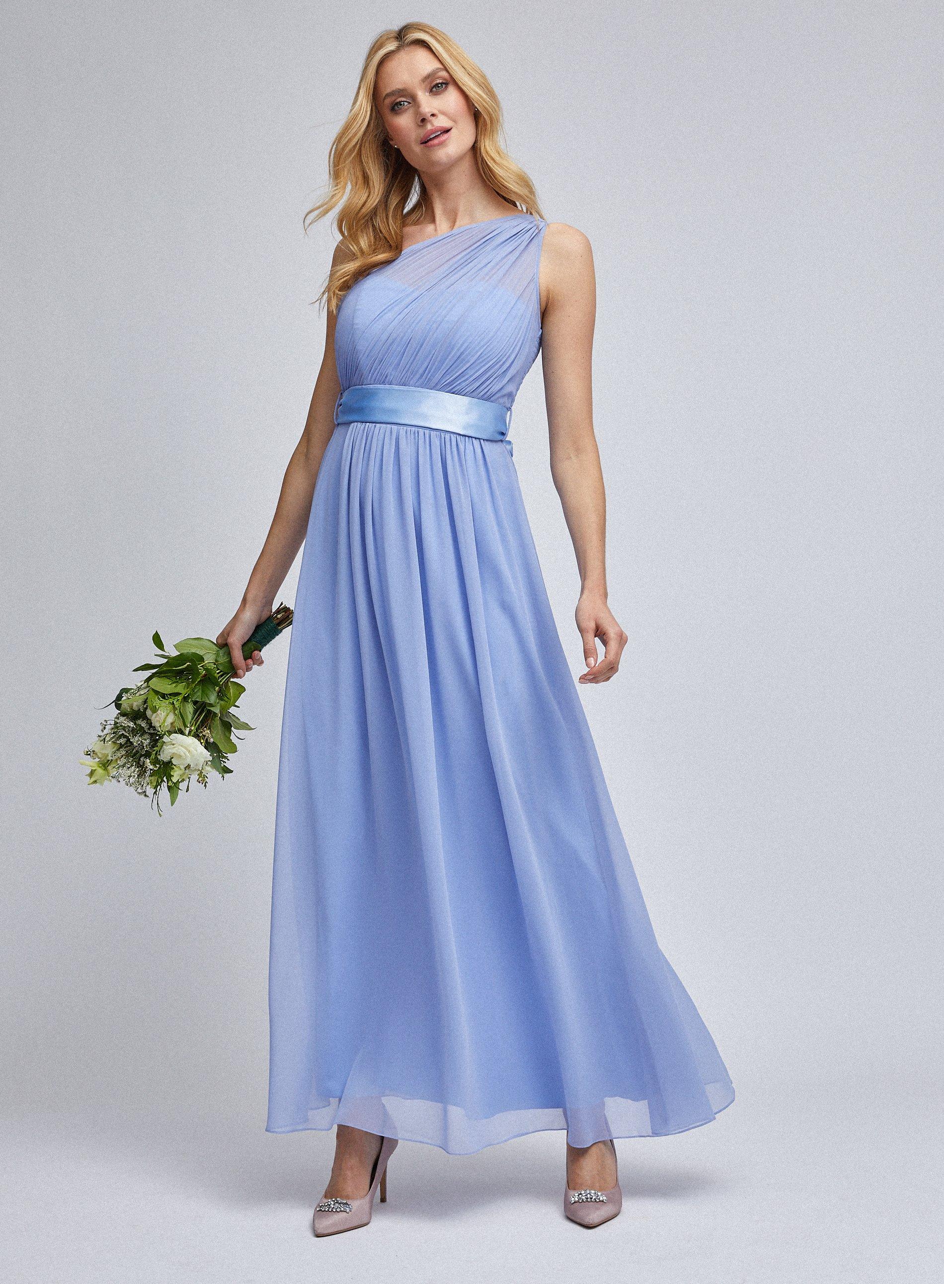 Dorothy perkins blue 2025 bridesmaid dress