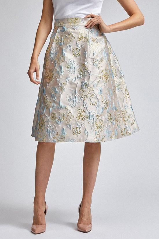 Dorothy Perkins Luxe Stone Jacquard Skirt 2