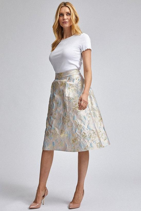 Dorothy Perkins Luxe Stone Jacquard Skirt 3