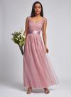 Dorothy Perkins Petite Tanya Rose Pink Maxi Dress thumbnail 1
