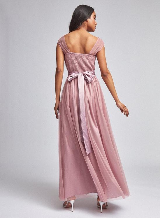 Dorothy Perkins Petite Tanya Rose Pink Maxi Dress 2