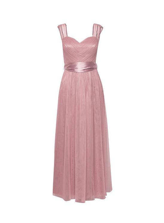 Dorothy Perkins Petite Tanya Rose Pink Maxi Dress 4