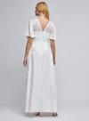 Dorothy Perkins Leyla Off White Bridal Burnout Maxi Dress thumbnail 2
