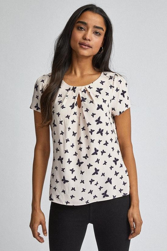 Dorothy Perkins Petite Blush Butterfly Shell Top 2