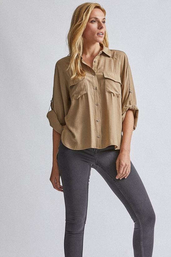 Dorothy Perkins Only Stone Utility Shirt 2