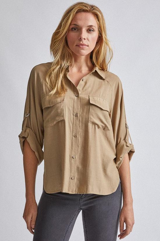 Dorothy Perkins Only Stone Utility Shirt 4