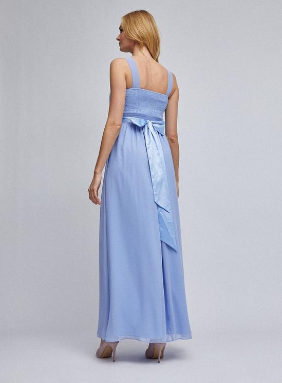 Dorothy Perkins Natalie Cornflower Blue Maxi Dress 2