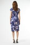 Dorothy Perkins Lily And Franc Navy Floral Square Neck Dress thumbnail 4