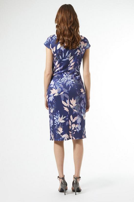Dorothy Perkins Lily And Franc Navy Floral Square Neck Dress 4