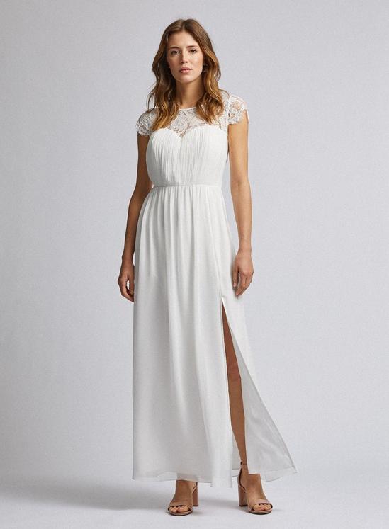 Dorothy Perkins White Bridal Maxi Dress 1