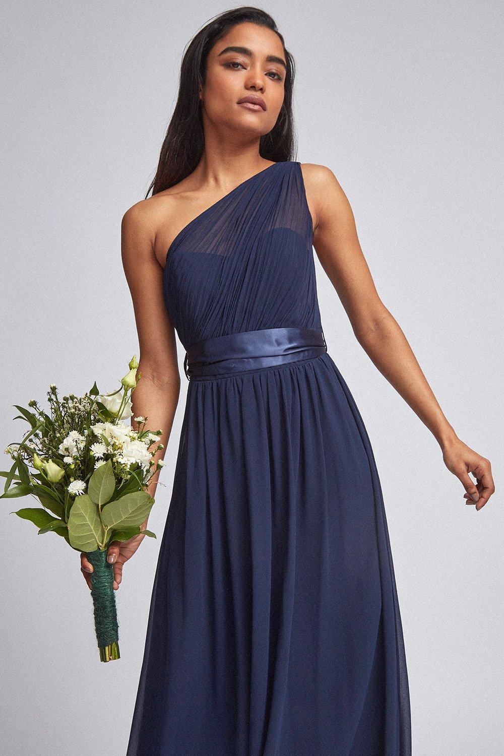 Dorothy perkins outlet navy maxi dress