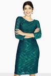 Dorothy Perkins Paper Dolls Green Lace Midi Dress thumbnail 2