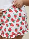 Dorothy Perkins Curve Strawberry Kisses Print Pyjama Set thumbnail 3