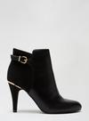 Dorothy Perkins Wide Fit Black Alison Buckle Boots thumbnail 4