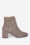 Dorothy Perkins Wide Fit Grey Adaline Boots thumbnail 2