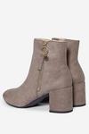 Dorothy Perkins Wide Fit Grey Adaline Boots thumbnail 3