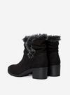 Dorothy Perkins Wide Fit Black Madrid Ruched Boots thumbnail 3