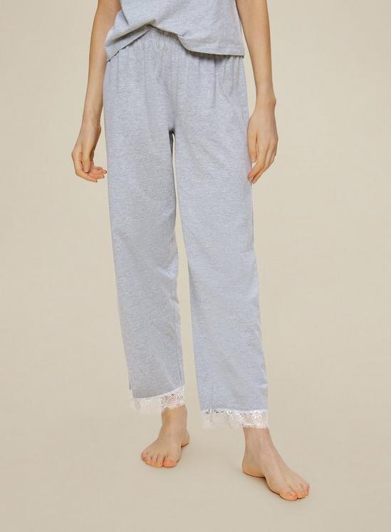 Dorothy Perkins Grey Jersey Trousers 1
