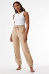 Dorothy Perkins Camel Lounge Knitted Joggers thumbnail 1