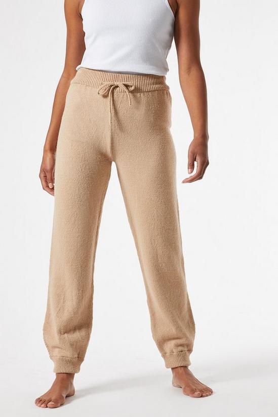 Dorothy Perkins Camel Lounge Knitted Joggers 2