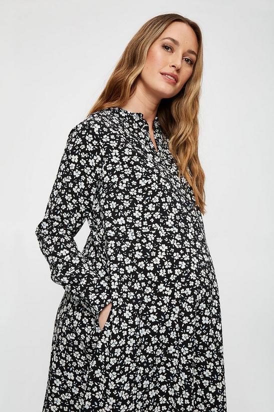 Dorothy Perkins Maternity Floral Shirt Dress 1