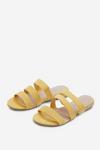 Dorothy Perkins Wide Fit Yellow Forever Sandals thumbnail 1