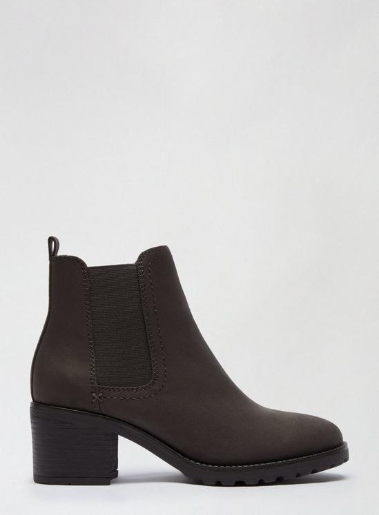 Dorothy Perkins Chocolate Brown Ami Chelsea Boots 2