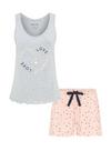 Dorothy Perkins Grey Vest And Shorts Pyjama Set thumbnail 2