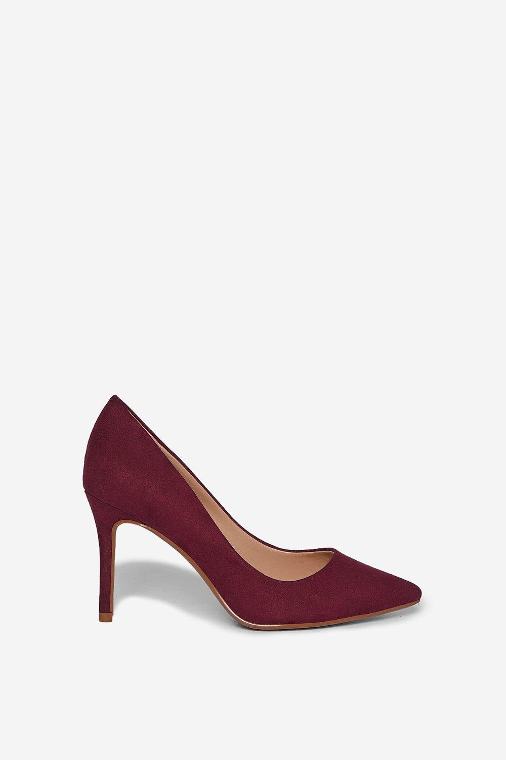 Dorothy perkins burgundy on sale shoes