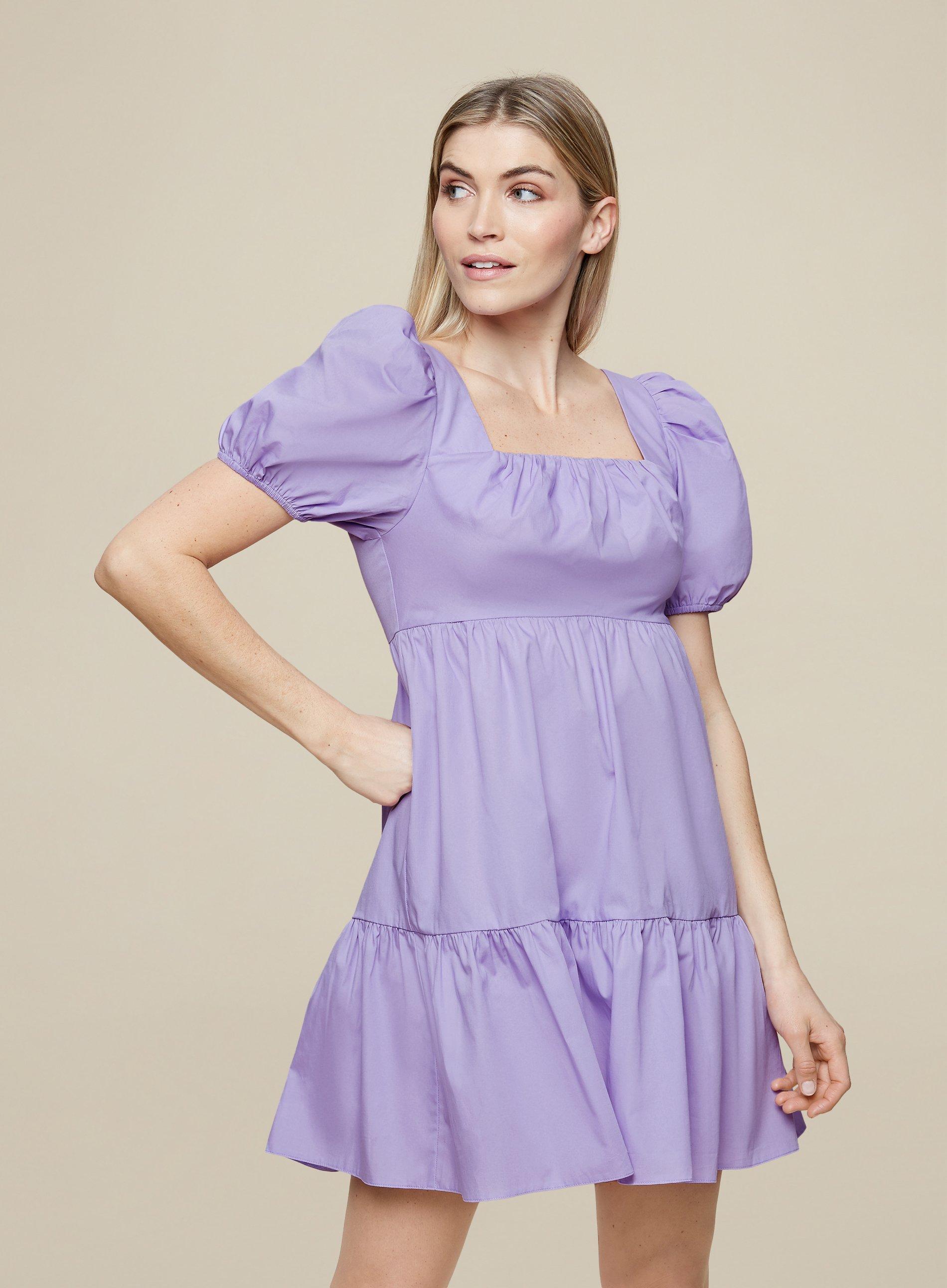 Dorothy perkins purple on sale dress