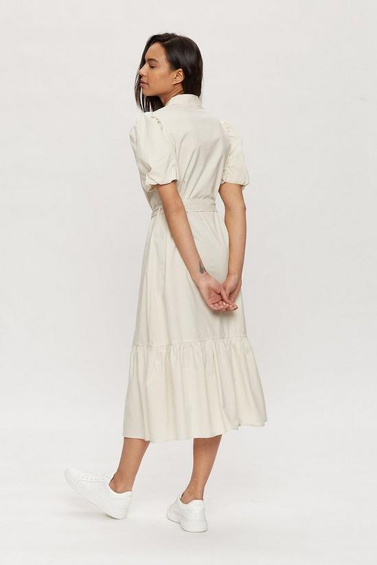 Dorothy Perkins Stone Cotton Shirt Dress 2