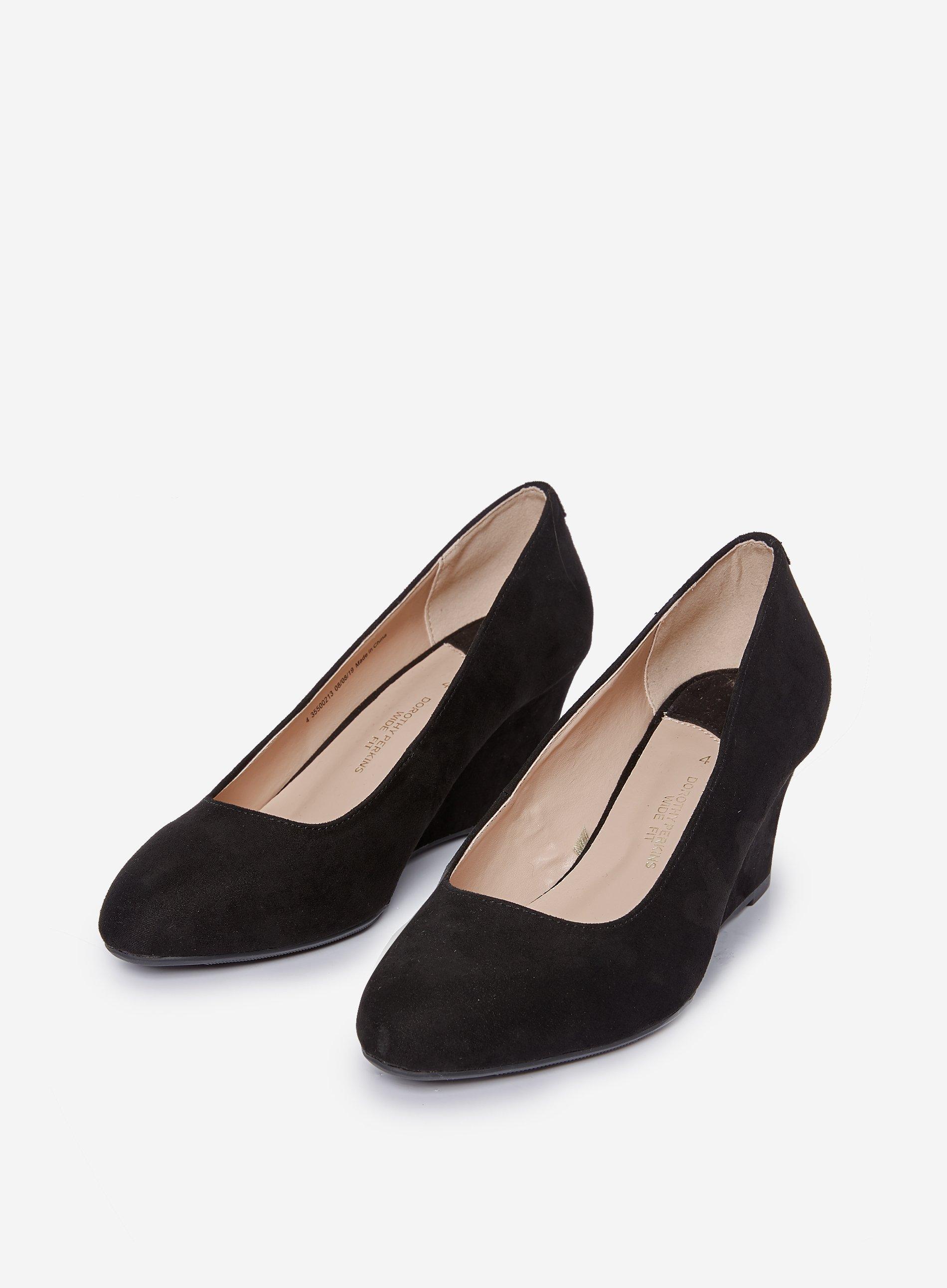 Wedge court shoes wide on sale fit