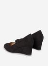 Dorothy Perkins Wide Fit Dreamer Wedge Court Shoe thumbnail 4