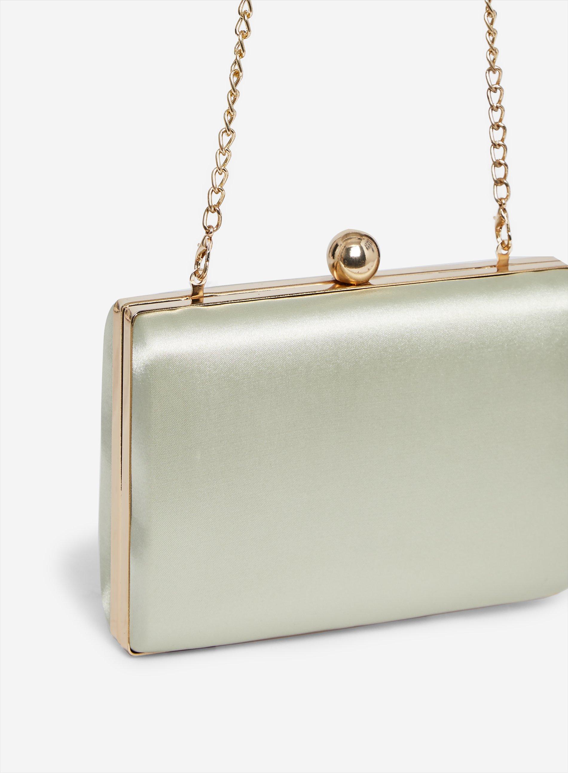 Sage green hotsell clutch bag